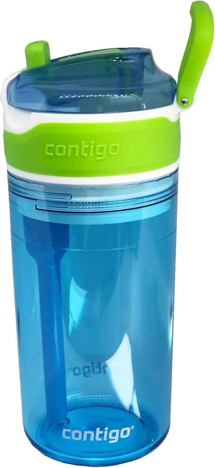 Contigo Kids 2 and 1 Snack Hero Kids Tumbler and Snack Cup- 13 oz (Blue)