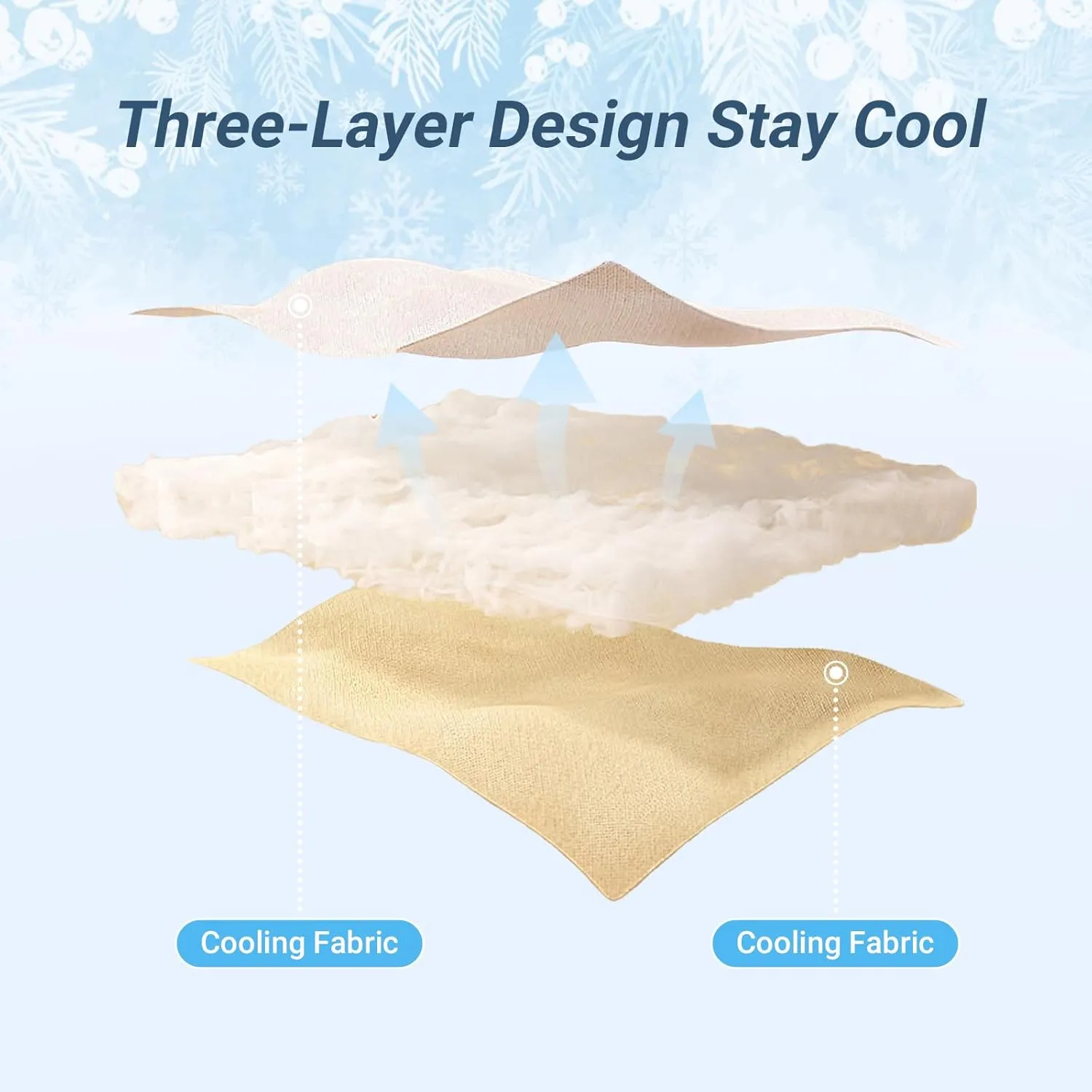 Cooling Comforter Queen Size, Summer Cooling Blankets for Hot Sleepers and Night Sweats, Lightweight Breathable Cooling Comforter Bedding for Sofa, Bed, Camping, Office