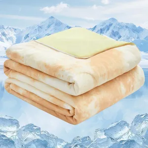 Cooling Comforter Queen Size, Summer Cooling Blankets for Hot Sleepers and Night Sweats, Lightweight Breathable Cooling Comforter Bedding for Sofa, Bed, Camping, Office