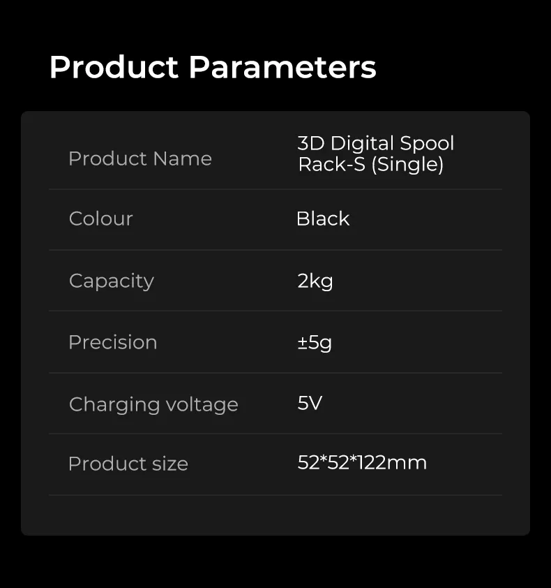 Creality Digital Spool Mount