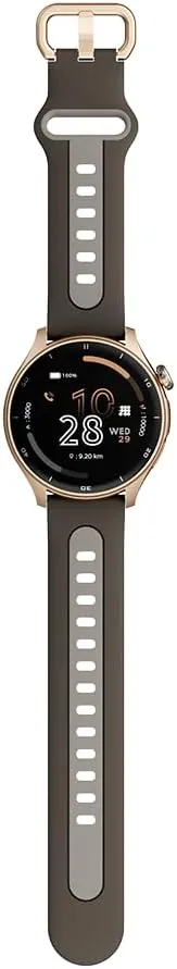 Cubitt Aura Pro Smartwatch/Fitness Tracker with 1.43" Touch AMOLED Screen, Bluetooth Call, Built in GPS, 60  Sports, Blood Oxygen, Heart Rate, Stress/Sleep Monitor, Waterproof, Step Counter, Compass