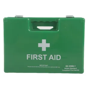 Deluxe First Aid Kit, British Standard, Comprehensive Range Of Emergency Treatment Essentials
