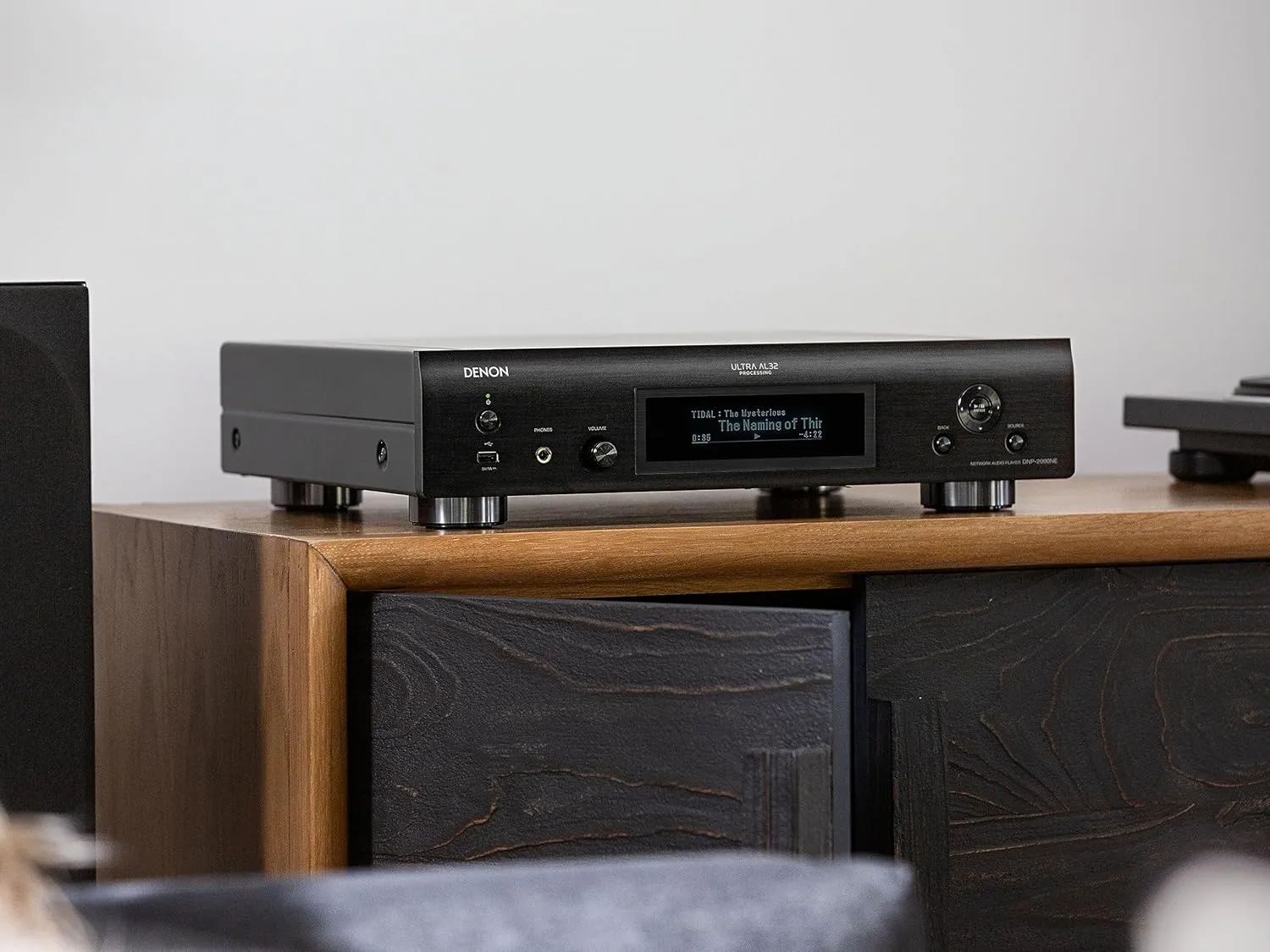 Denon DNP-2000NE Digital Audio Player, Wireless Multi-Room Audio, Ultra AL32 Processing, HEOS Built-in, Quad DAC Configuration, Supports AirPlay 2, Alexa, & Siri Voice Control, Black
