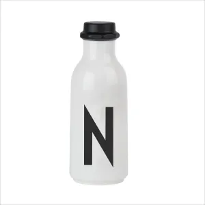 Design Letters Water Bottle - N