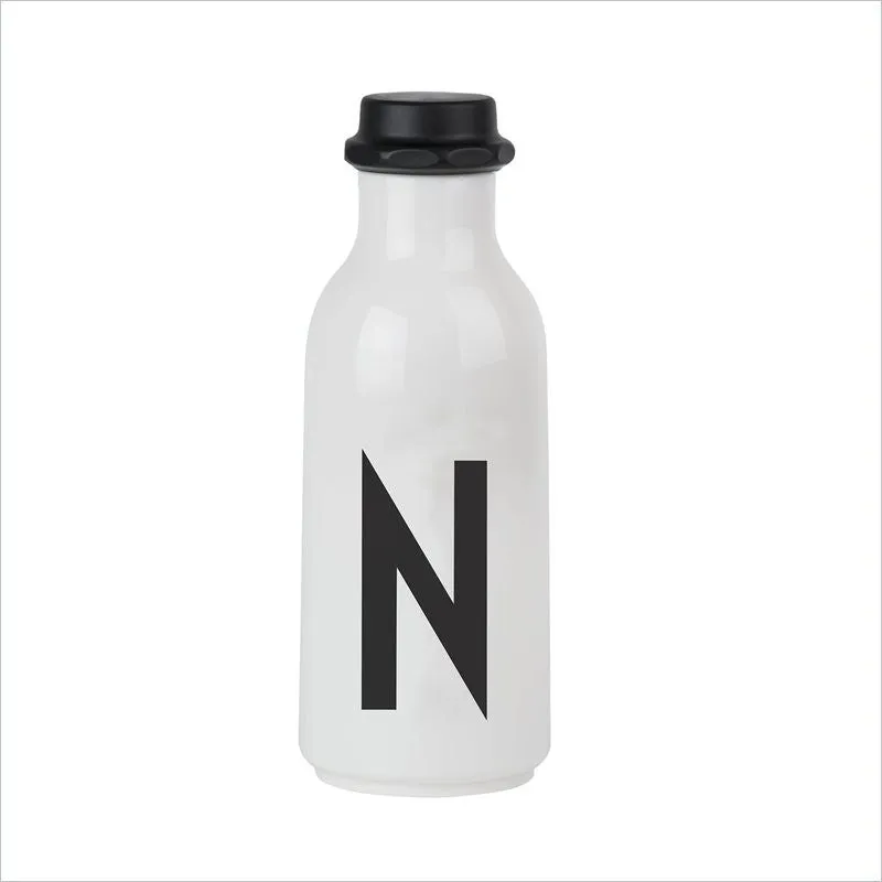 Design Letters Water Bottle - N