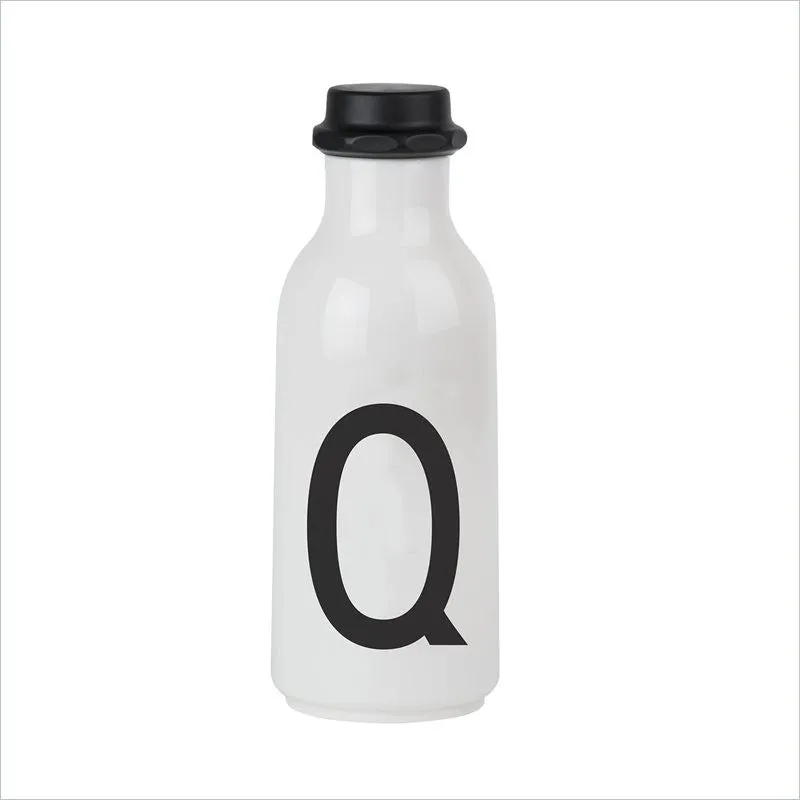 Design Letters Water Bottle - Q