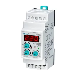 DGK-01 220VAC Ultra-Small Digital MonoPhase Overvoltage & Undervoltage Protection Relay