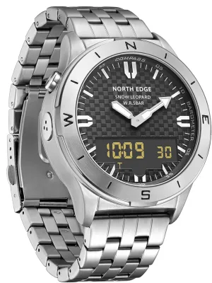DIDITIME Tactical Watches for Men, Military Watches for Men, Waterproof 164FT, Fitness Watch, Mens Digital Watches with Compass, Metronome, Pedometer, Lightweight Breathable Nylon Watch