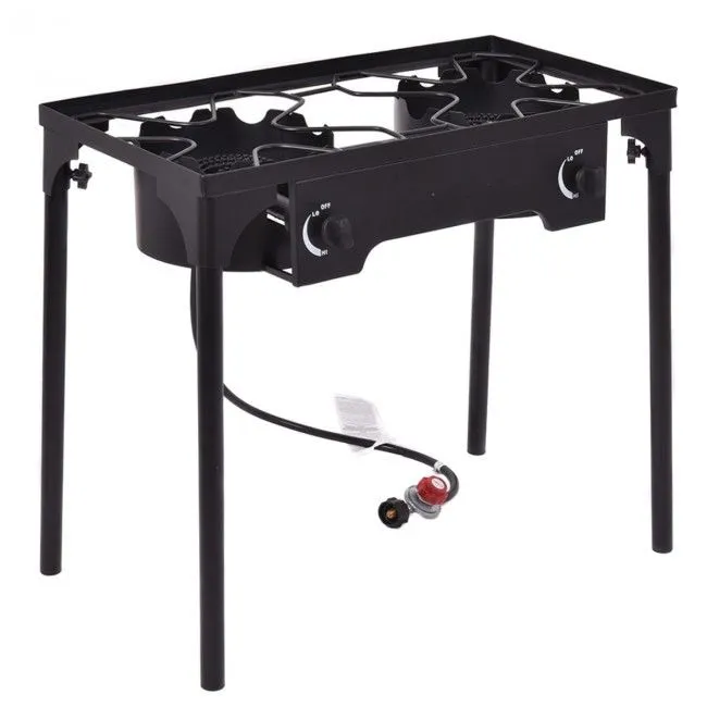 Digital-first BTU BBQ Burner Grill Stove Outdoor 150000 Double Season clearance