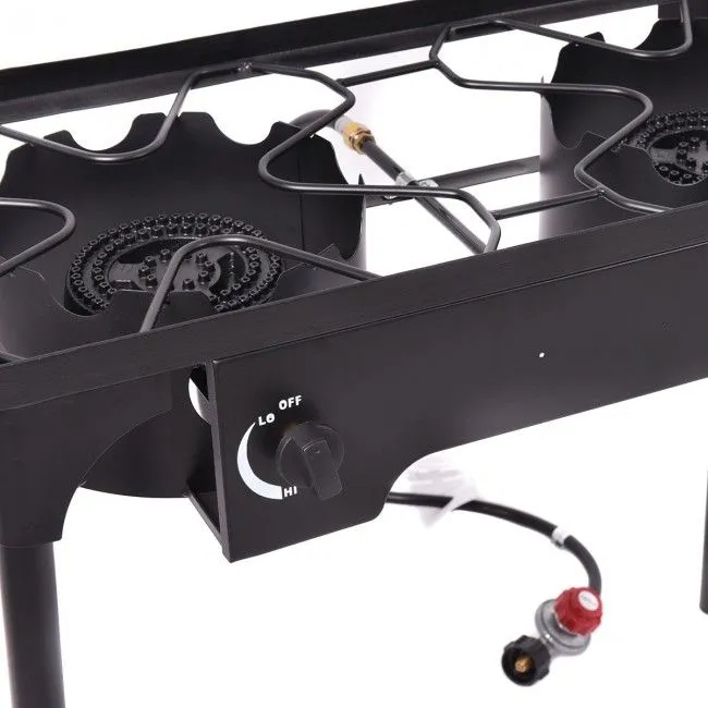 Digital-first BTU BBQ Burner Grill Stove Outdoor 150000 Double Season clearance