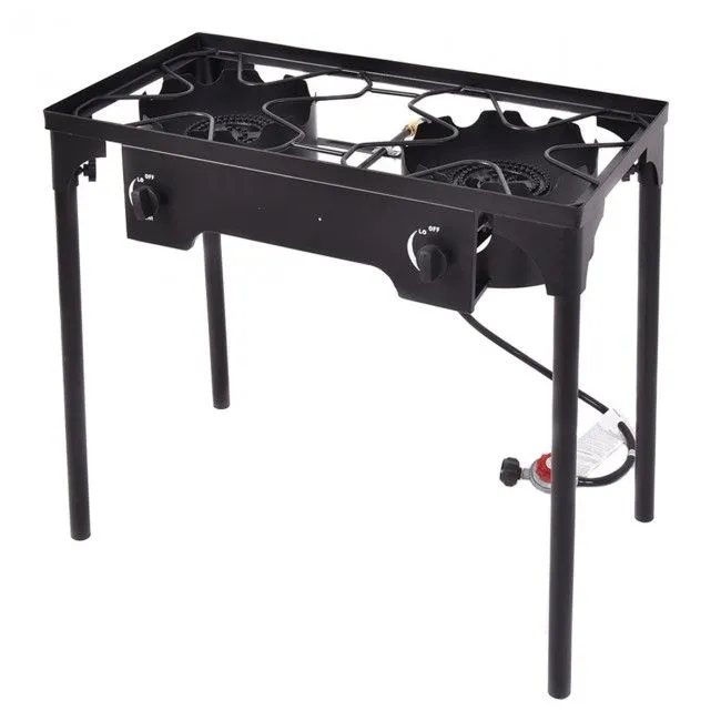 Digital-first BTU BBQ Burner Grill Stove Outdoor 150000 Double Season clearance