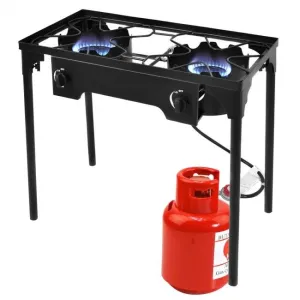 Digital-first BTU BBQ Burner Grill Stove Outdoor 150000 Double Season clearance