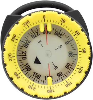 Dive Compass，Underwater Compasses Diving Glowing Compasses Pipe Clamp Dive Compasses Diving Compasses Waterproof Diving Compasses