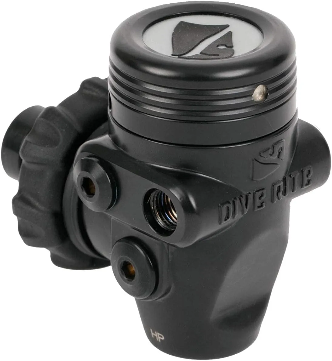 Dive Rite FT1 First Stage Fixed Turret DIN Regulator Black