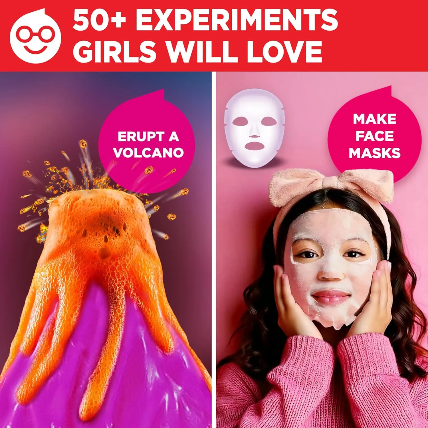 Doctor Jupiter Girls’ First Science Kit for Kids Ages 4-5-6-7-8-9-10-11-12 | Birthday Gift Ideas for 4  Year Old Girls | STEM Learning & Educational Toys | Preschool Learning Activities