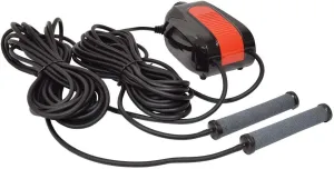 EasyPro CAS2 | Dual Outlet Compact Aeration Kit for Water Gardens & Koi Ponds up to 2000 Gallons & 4’ Deep | Single Stone Diffuser Head | Extremely Quiet Operation | Two Year Warranty(on compressor)