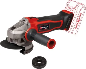 Einhell TE-AG 18/115 Q Li Solo Power X-Change cordless angle grinder (18 V, disc diameter 115 mm, cutting depth 28 mm, quick release nut, without cutting disc, without battery)