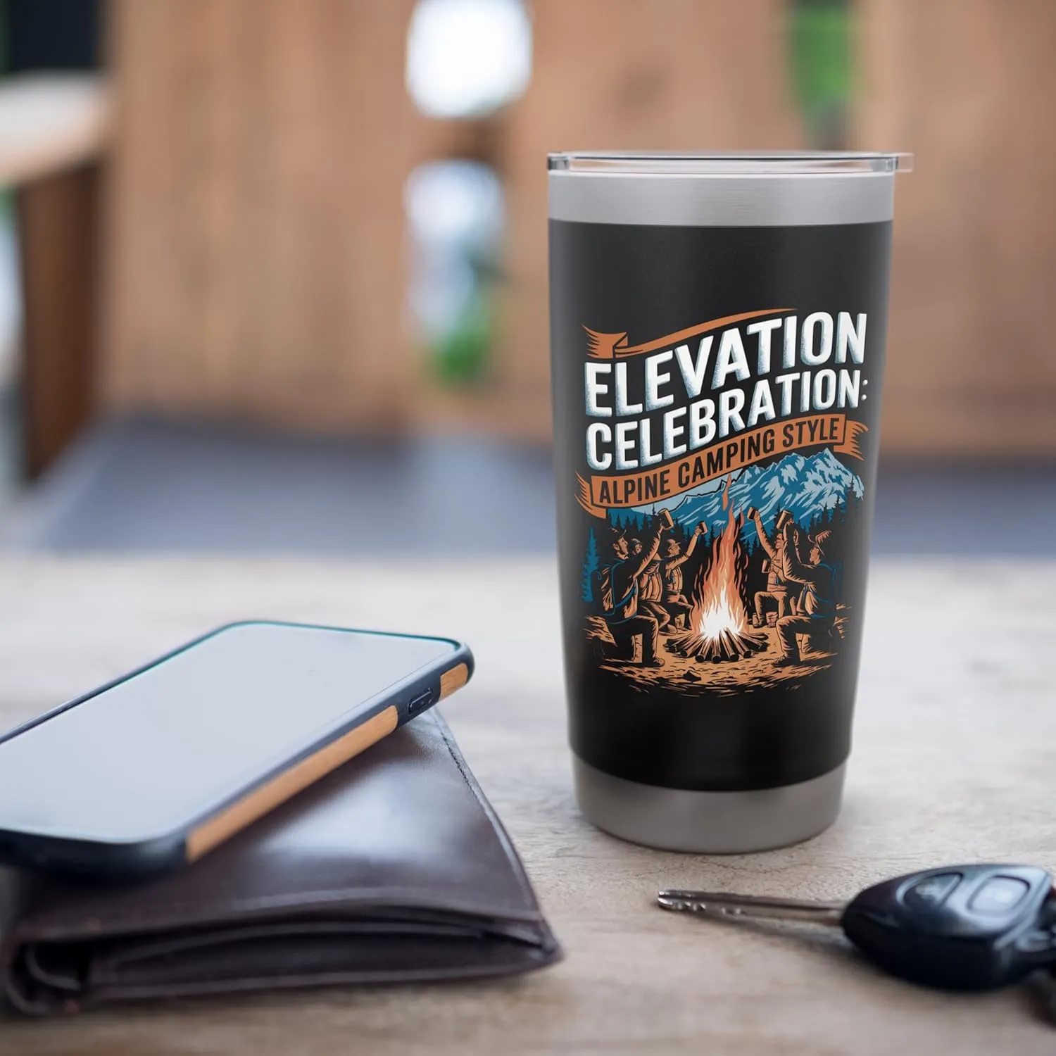 Elevation Celebration Alpine Camping Style Alpine Camping Stainless Steel Insulated Tumbler
