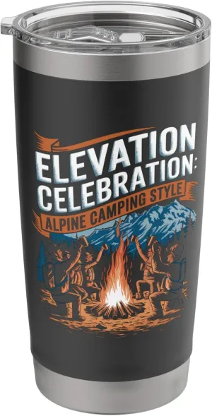 Elevation Celebration Alpine Camping Style Alpine Camping Stainless Steel Insulated Tumbler