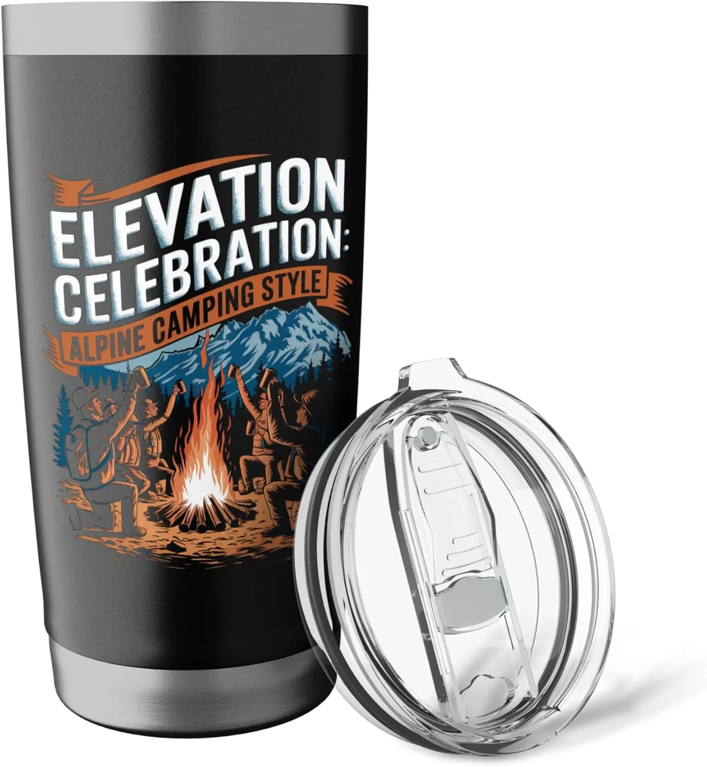 Elevation Celebration Alpine Camping Style Alpine Camping Stainless Steel Insulated Tumbler