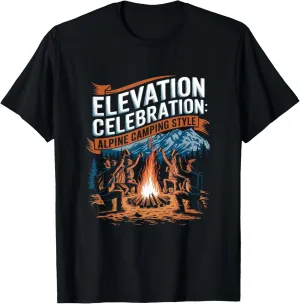 Elevation Celebration Alpine Camping Style Alpine Camping T-Shirt