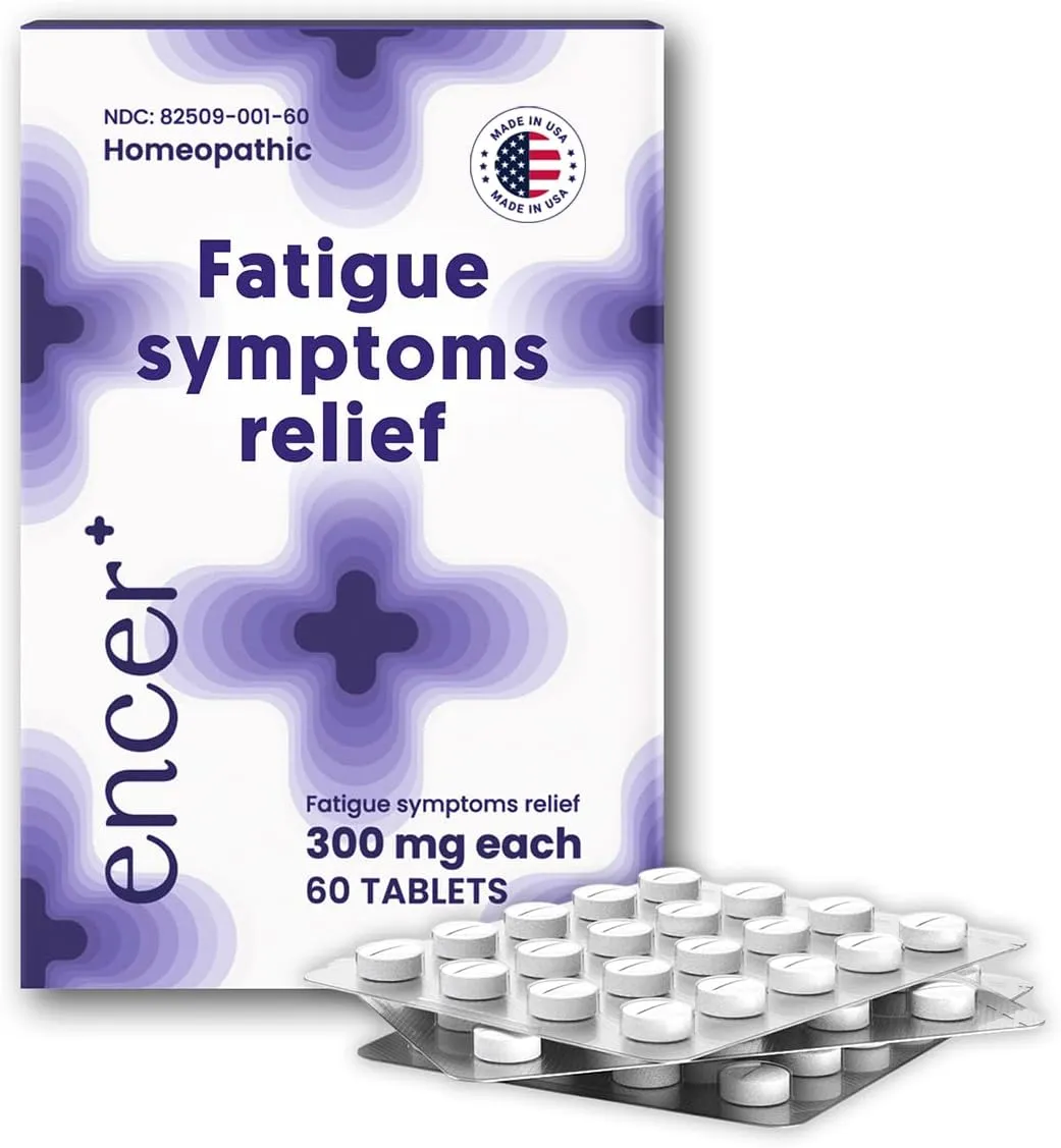 encer Homeopathic Medicine for Oncology Treatments-Natural Energy Boosters for Radiotherapy Patients - Fatigue, Focus & Vitality Supplement-Chemotherapy Must Haves for Women & Men - 1 Pack, 60 Count