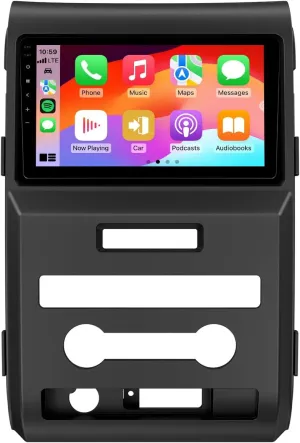 Eonon 9“ Car Stereo for Ford F150 (2009-2014), Android 13 Wireless CarPlay & Android Auto, Bluetooth 5.0, 2 32G Touch Screen GPS Navigation, Backup Camera Support,WiFi - FDF1X6