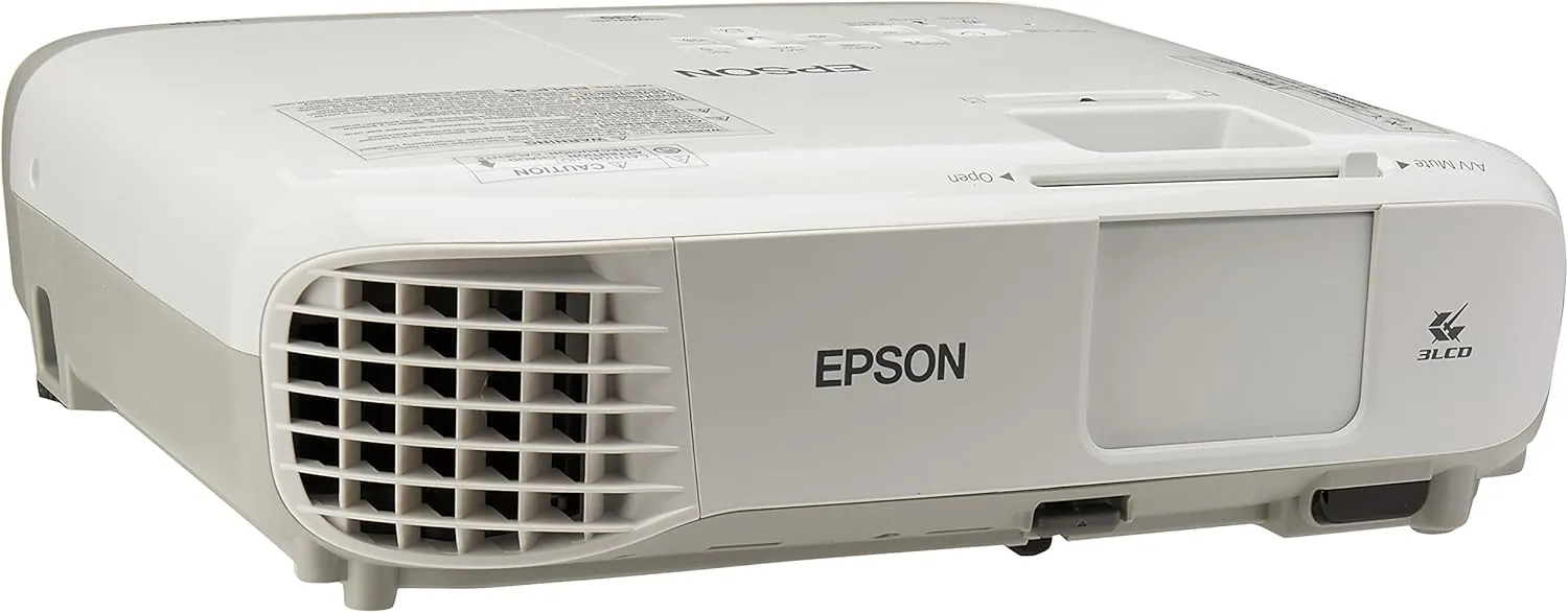 Epson PowerLite X39 LCD Projector - 4:3 - White, Gray