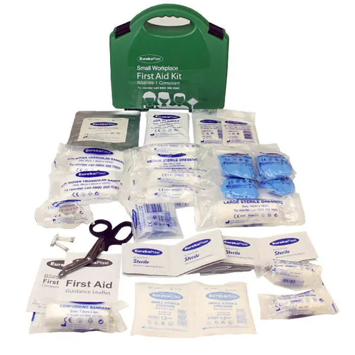 EurekaPlast BS8599-1 Small Workplace First Aid Kit