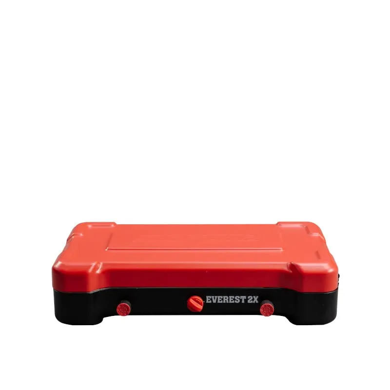 Everest 2X High Output Two-Burner Camp Stove-Portable Cooking Stove