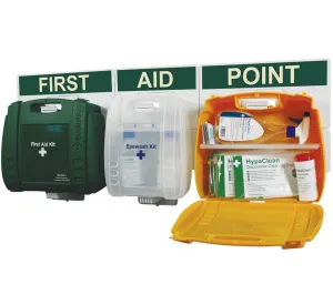 Evolution British Standard Compliant Comprehensive First Aid Point