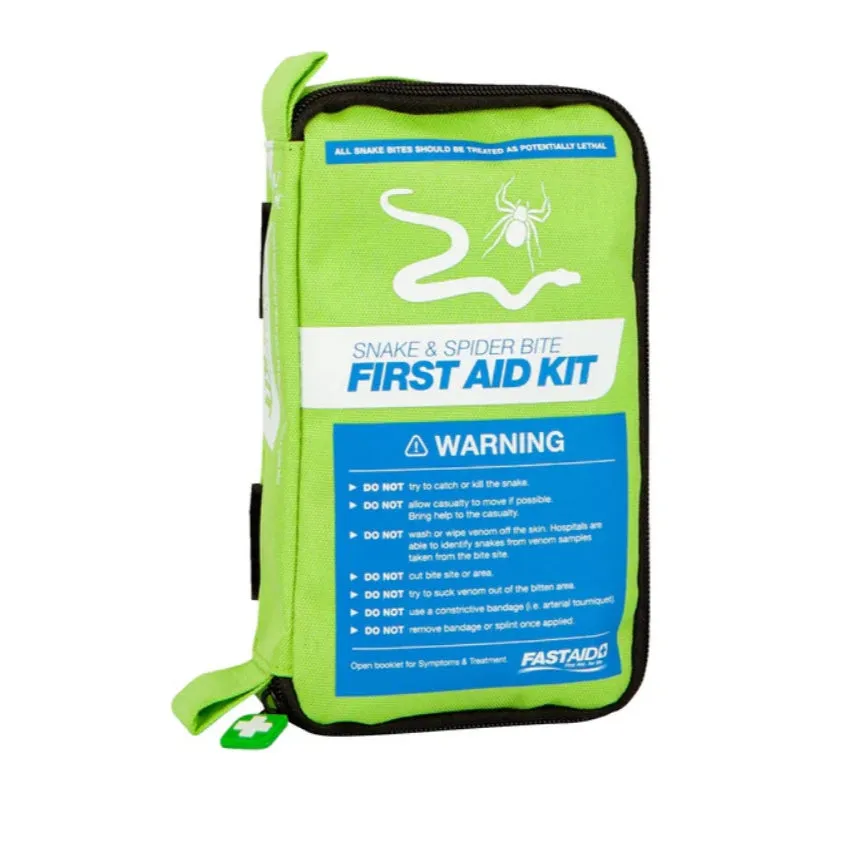Fast Aid Misc Snake & Spider Bite Kit, Soft Pack - Green