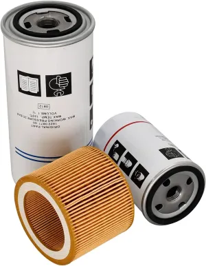 Filter Kit 2901091900 (Oil Separator 1622087100 X 1 Oil Filter 1513033701 X 1 Air Filter 1613900100 X 1) Compatible With Atlas Copco Air Compressor GX7 GX11 GA7 GA11, Air Compressor Filter Spare Part