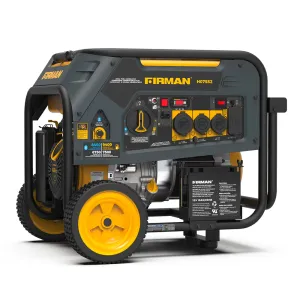Firman H07552 Dual Fuel Portable Generator - 7500 Watt