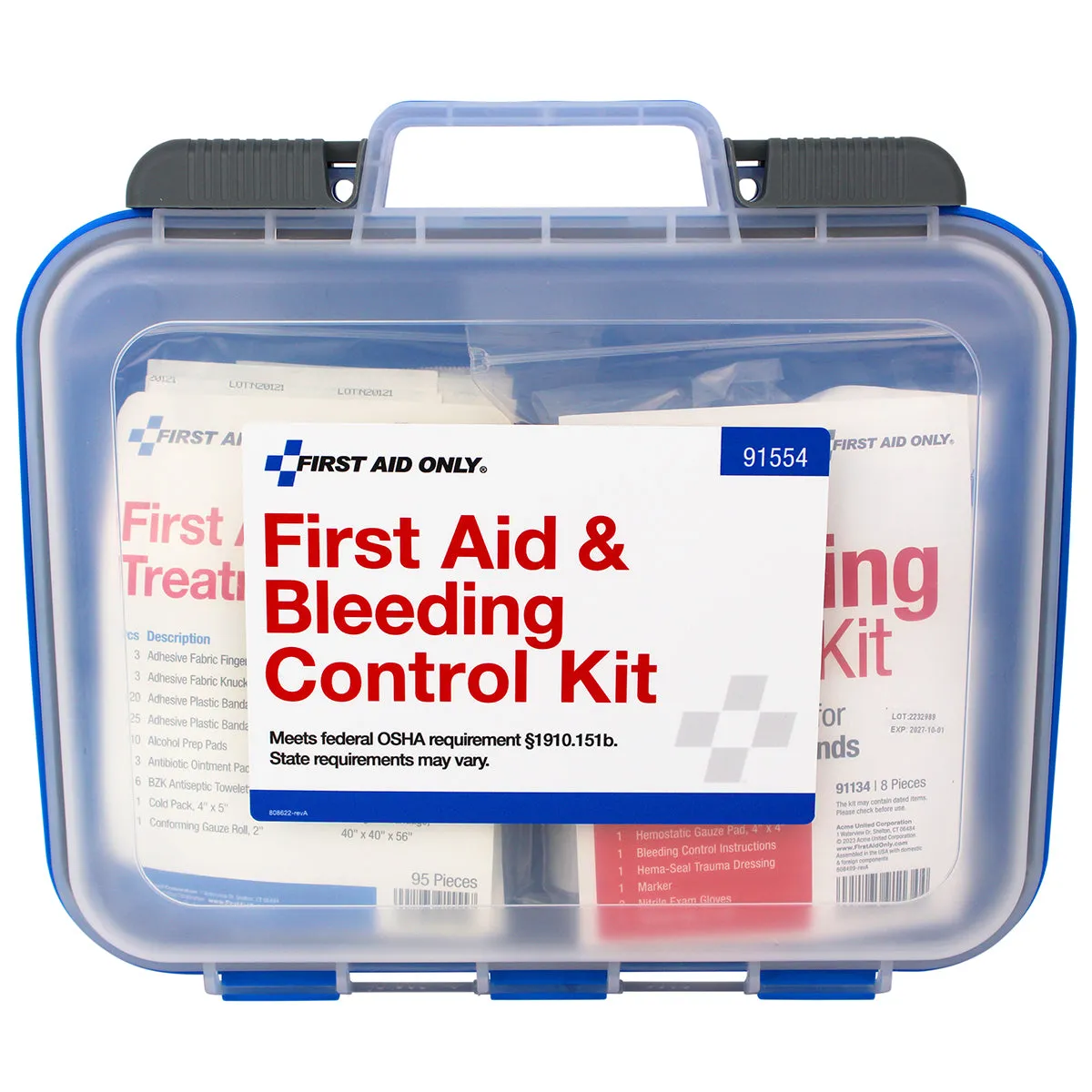 First Aid & Bleeding Control First Aid Kit