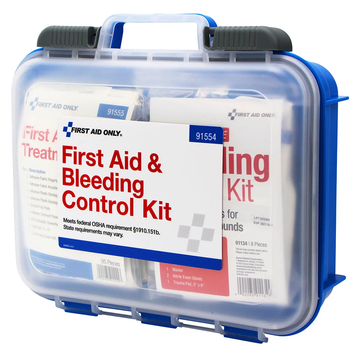 First Aid & Bleeding Control First Aid Kit