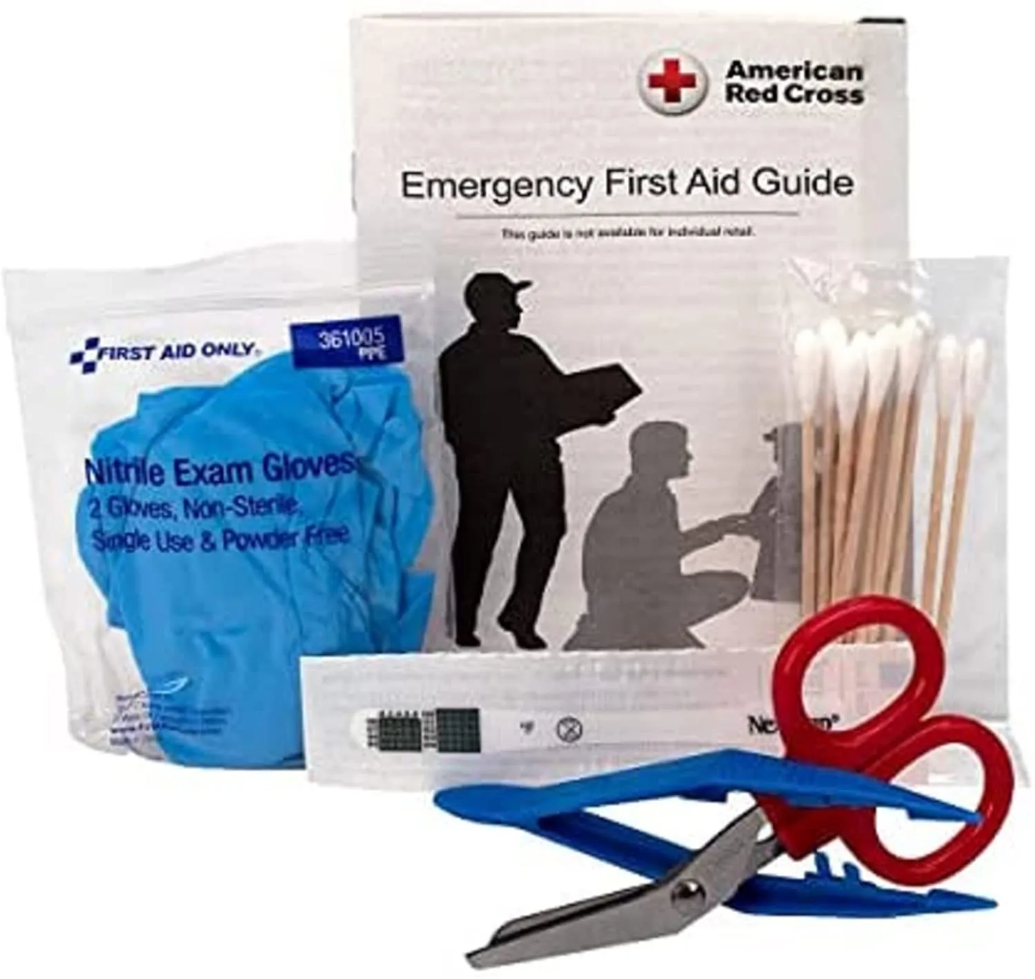 First Aid Only All-Purpose Essentials Soft-Sided First Aid Kit, Blue, 298 Pieces