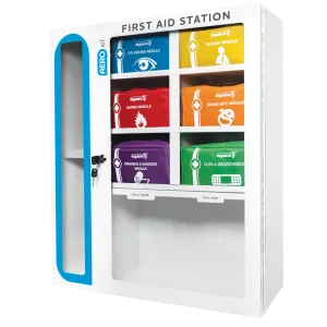 First Aid Station with 6 Modules 69cm x 62.5cm x 15.5cm