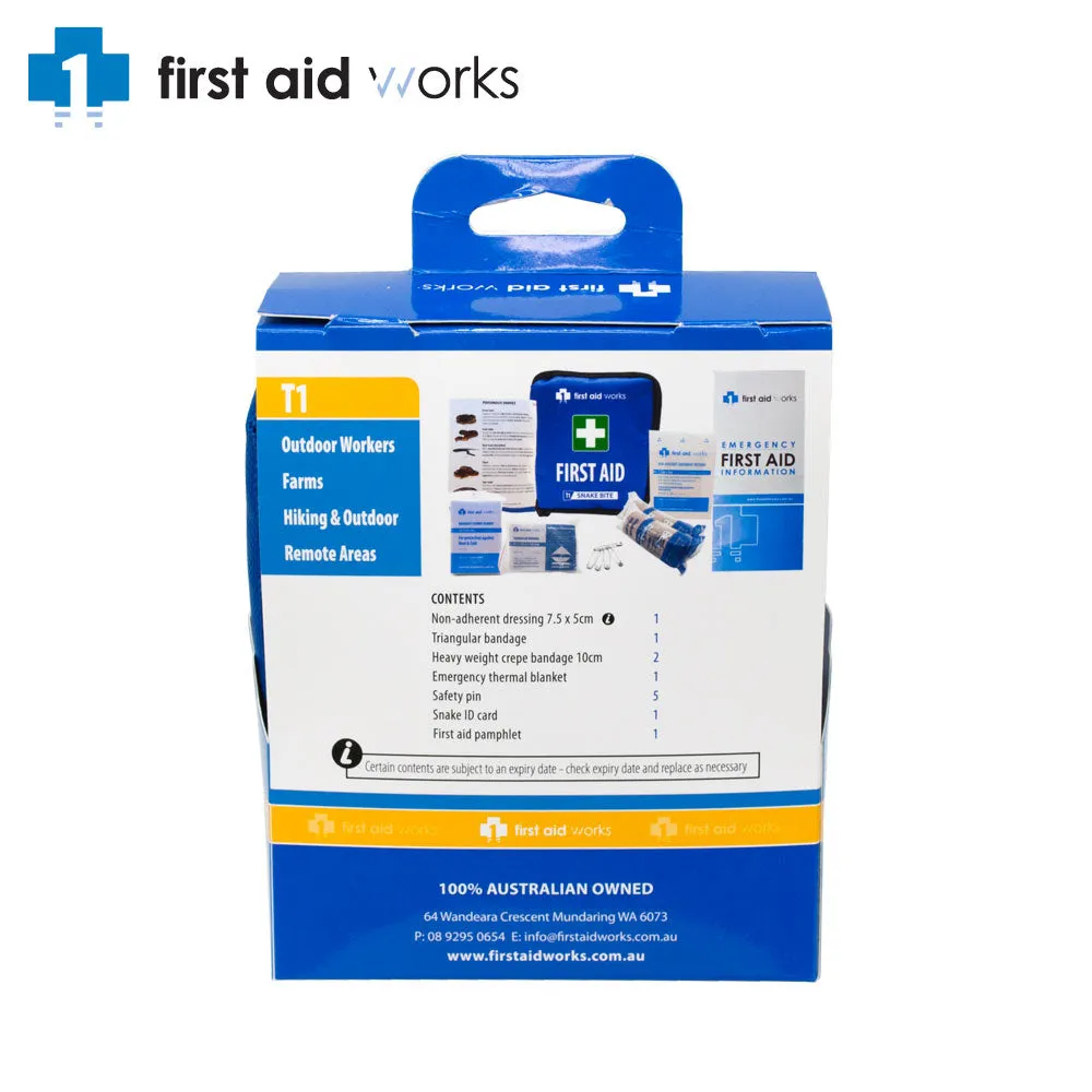 First Aid Works Snake Bite First Aid Kit (FAWT1SB)