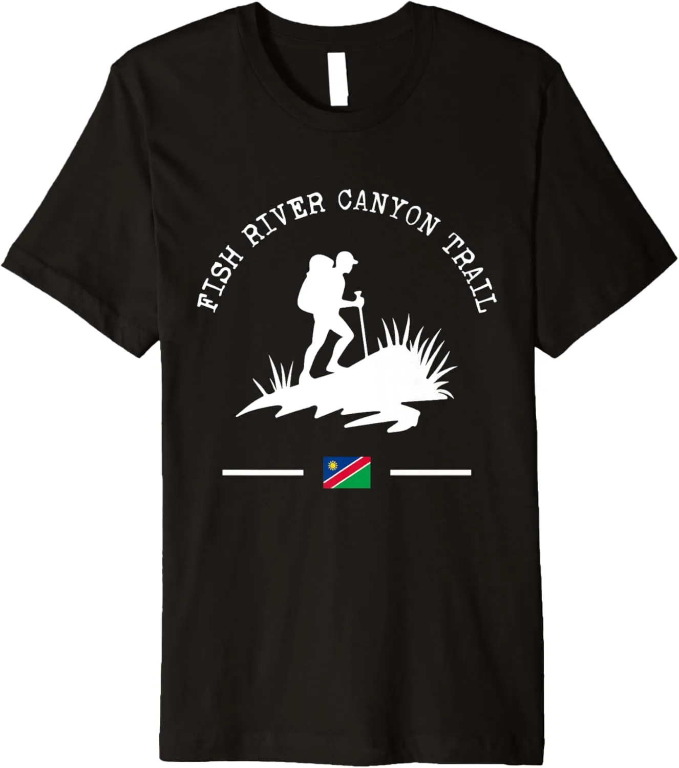Fish River Canyon Trail Namibia Hiker Trekking Richtersveld Premium T-Shirt