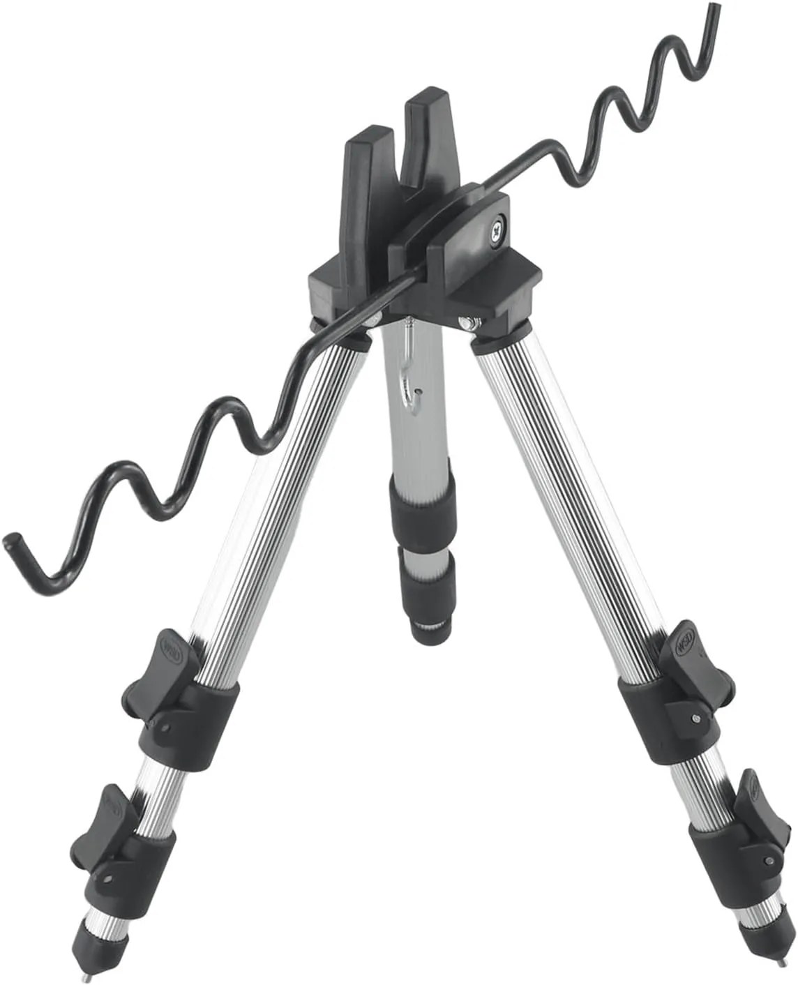 Fishing Pole Tripod Bracket, Aluminum Alloy Portable Fishing Rod Tripod Stands for Outdoor