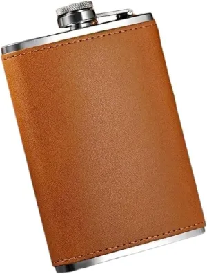 Flasks for Liquor for Men Travel Flasks Stainless Steel Portable Flasks with Funnel 9Oz Flasks(Color:A)