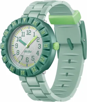 Flik Flak Unisex Kids Watch Casual Green Quartz GREENOLOGY