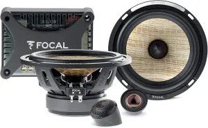 Focal PS 165 FXE 6.5" Flax Evo 2-Way Bi-Amplified Component Kit, Pair