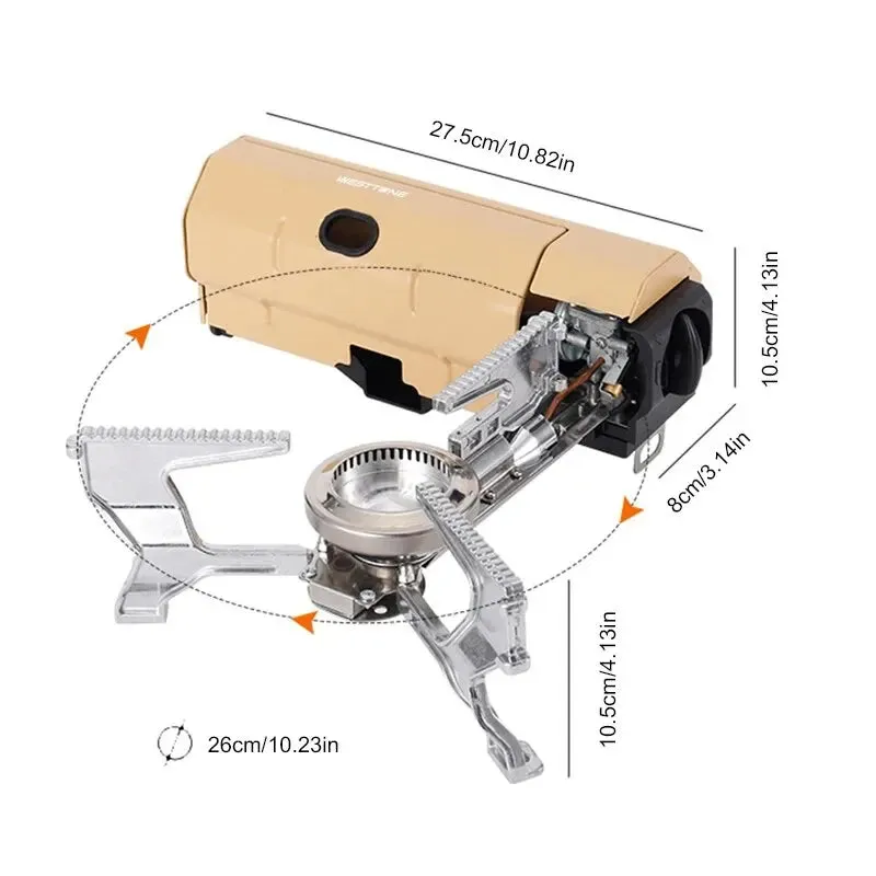 Folding  Gas Stove 2670W