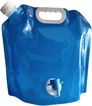 Folding Water Bag (BPA Free),Portable Plastic Water Containers,Suitable for Outdoor Camping, Picnic, Hiking,and Household Emergency Water Storage