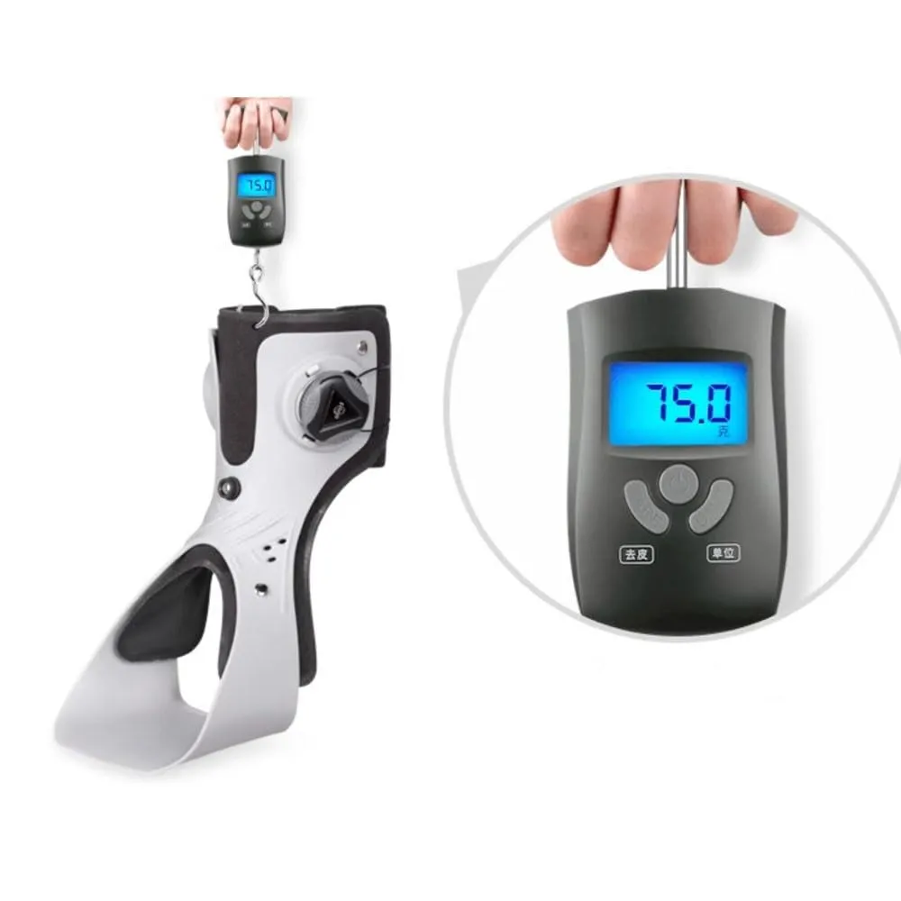 Foot Supports,Upgraded Medical Foot Up Ankle Foot Orthosis Support with Inflatable Airbag for Shoes Walking Foot Stabilizer Stroke Recovery Aid(L(The Left))