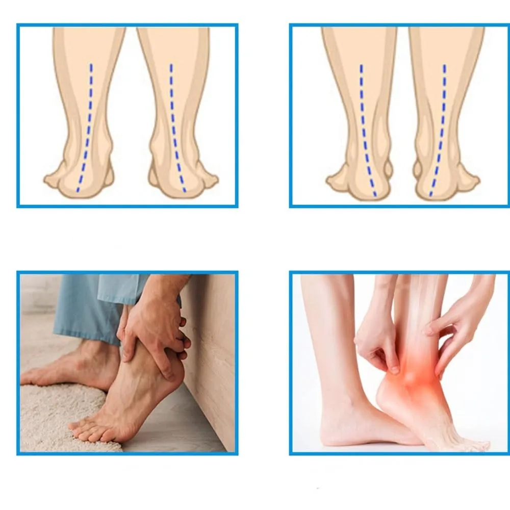 Foot Supports,Upgraded Medical Foot Up Ankle Foot Orthosis Support with Inflatable Airbag for Shoes Walking Foot Stabilizer Stroke Recovery Aid(L(The Left))