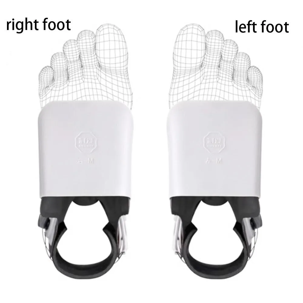 Foot Supports,Upgraded Medical Foot Up Ankle Foot Orthosis Support with Inflatable Airbag for Shoes Walking Foot Stabilizer Stroke Recovery Aid(L(The Left))