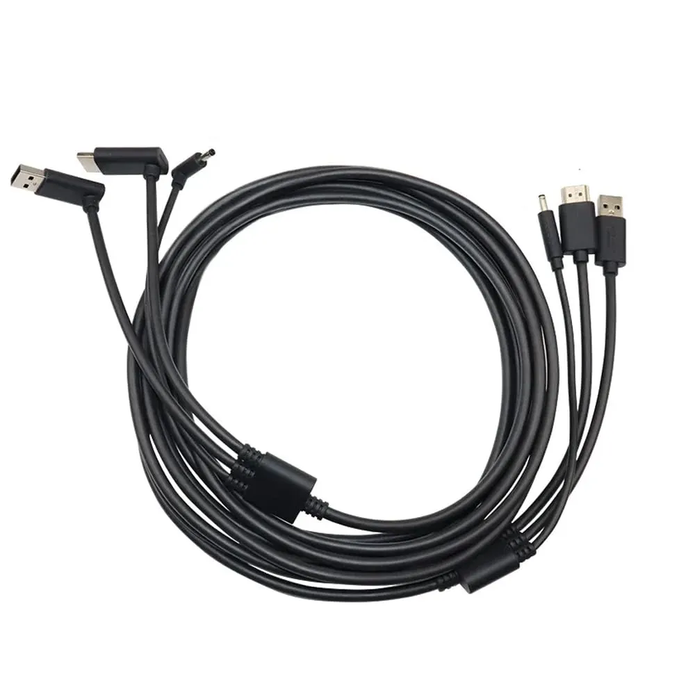 for HTC Vive 3-in-1 Accessories Replacement Cable HDMI 5M, USB, Power VR Games